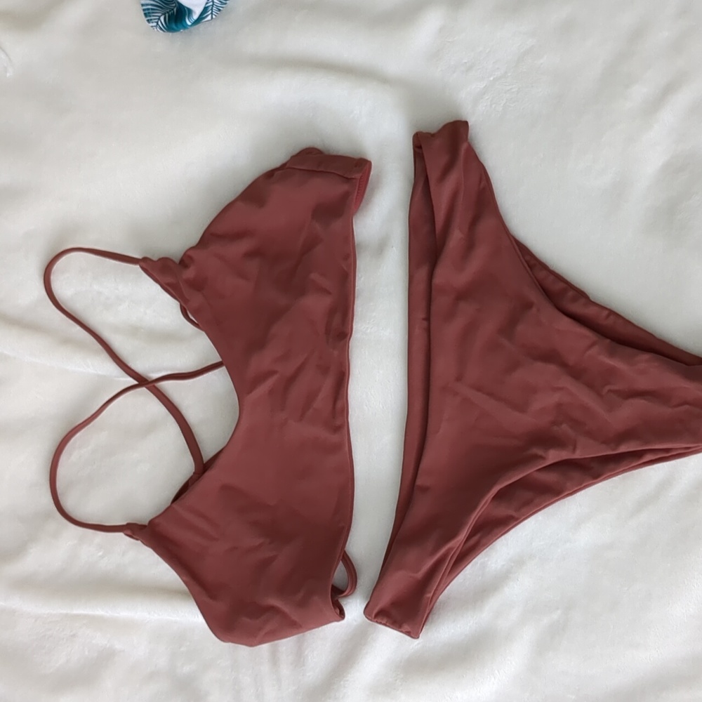 Criss Cross Bikini Swimsuit